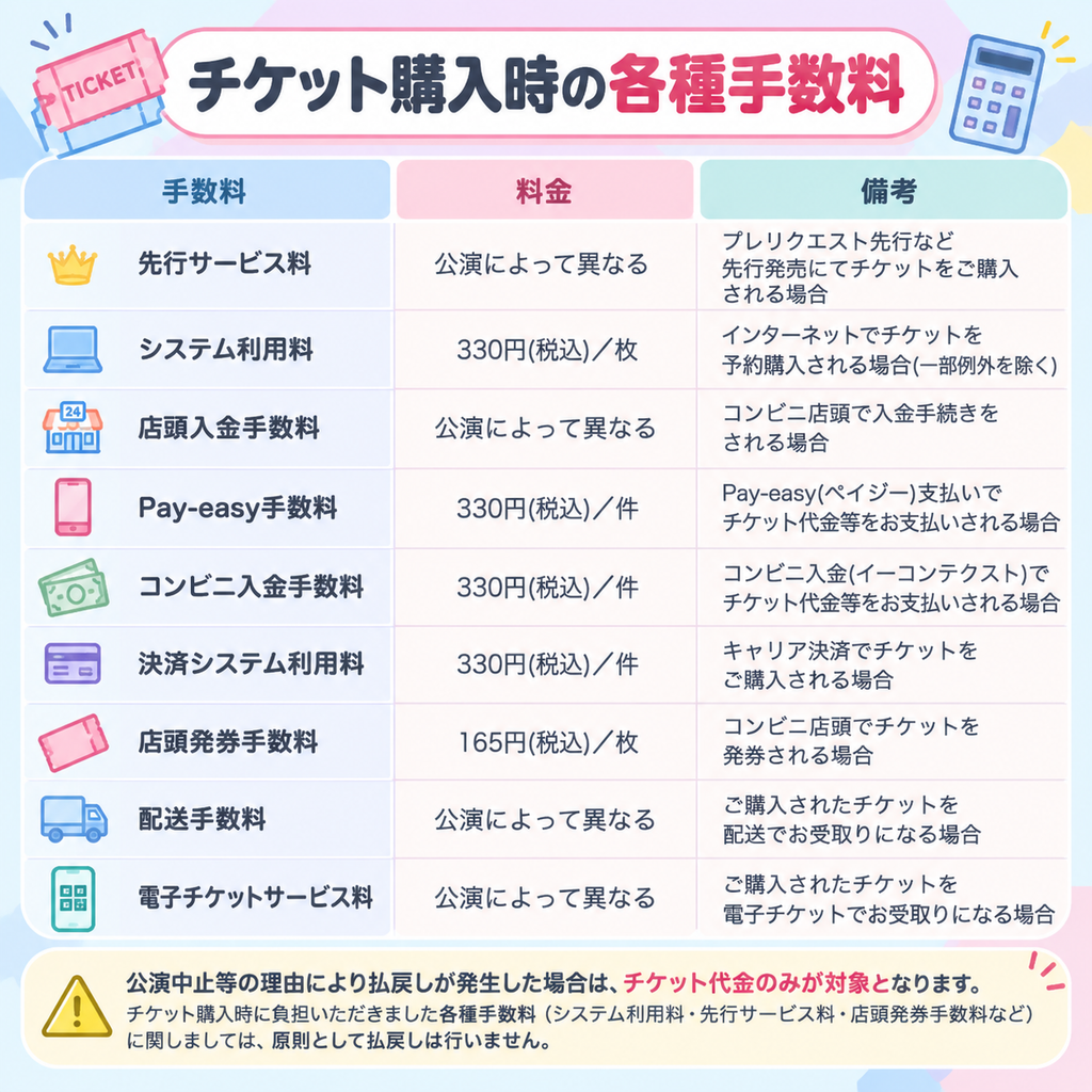 ローチケ手数料