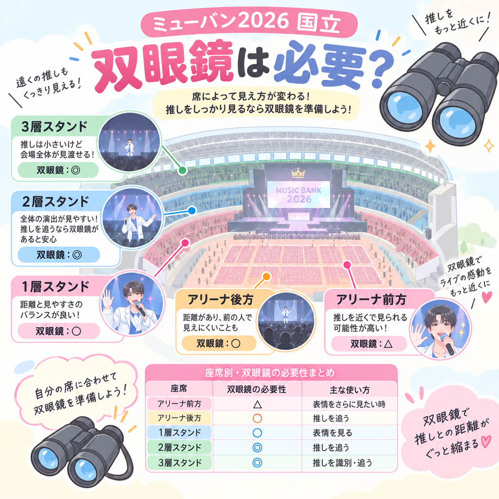ミューバン　国立　双眼鏡
