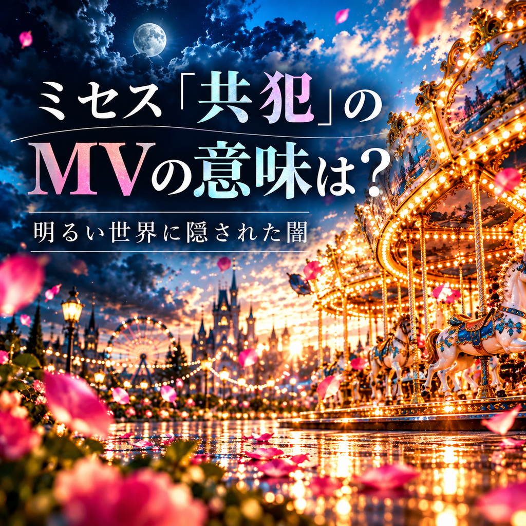 ミセス「共犯」のMVの意味は?明るい世界に隠された闇