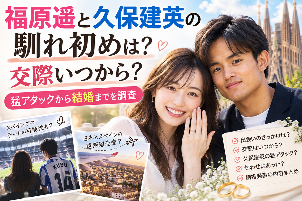 福原遥と久保建英の交際はいつから