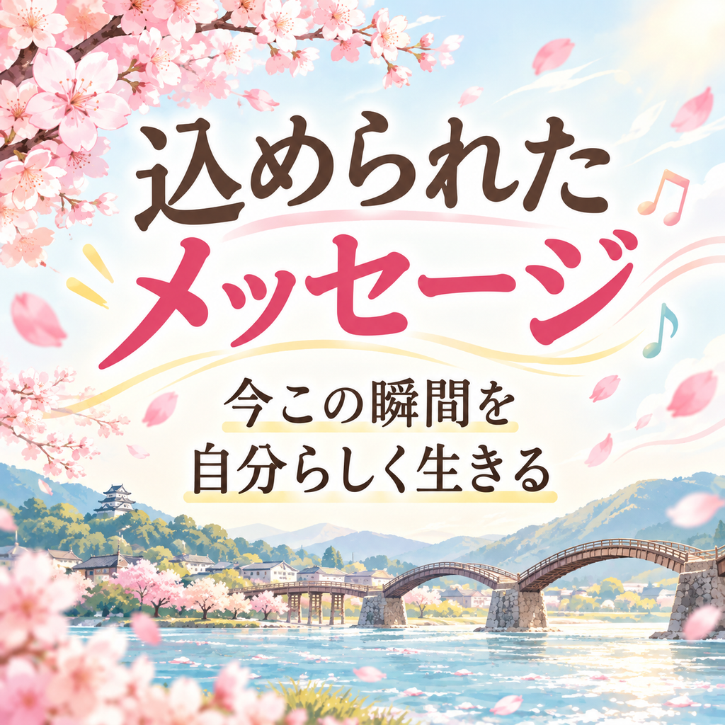 咲き誇れ　込められたメッセージ