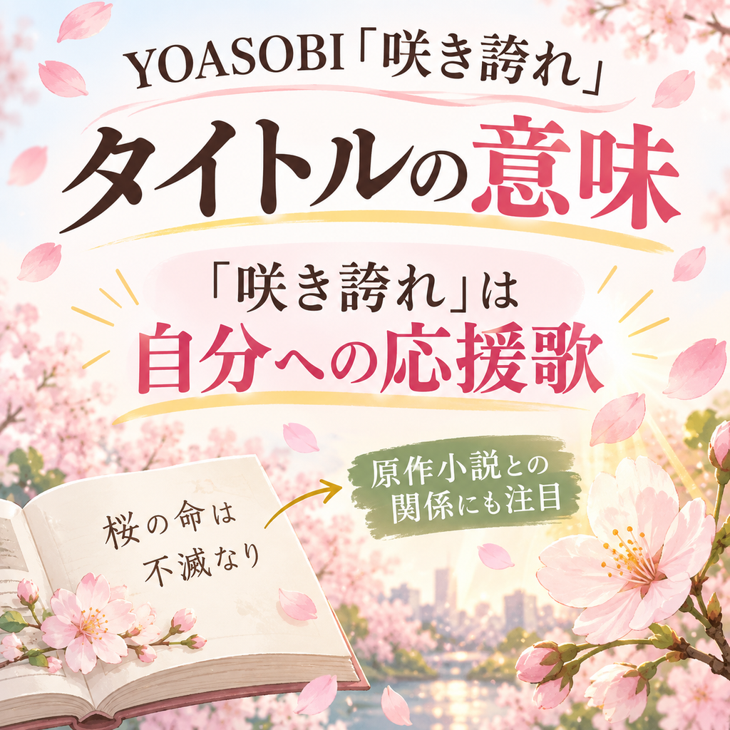 咲き誇れ　タイトル　意味